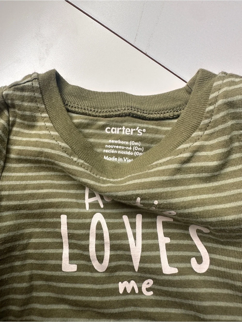 Carters worn once
